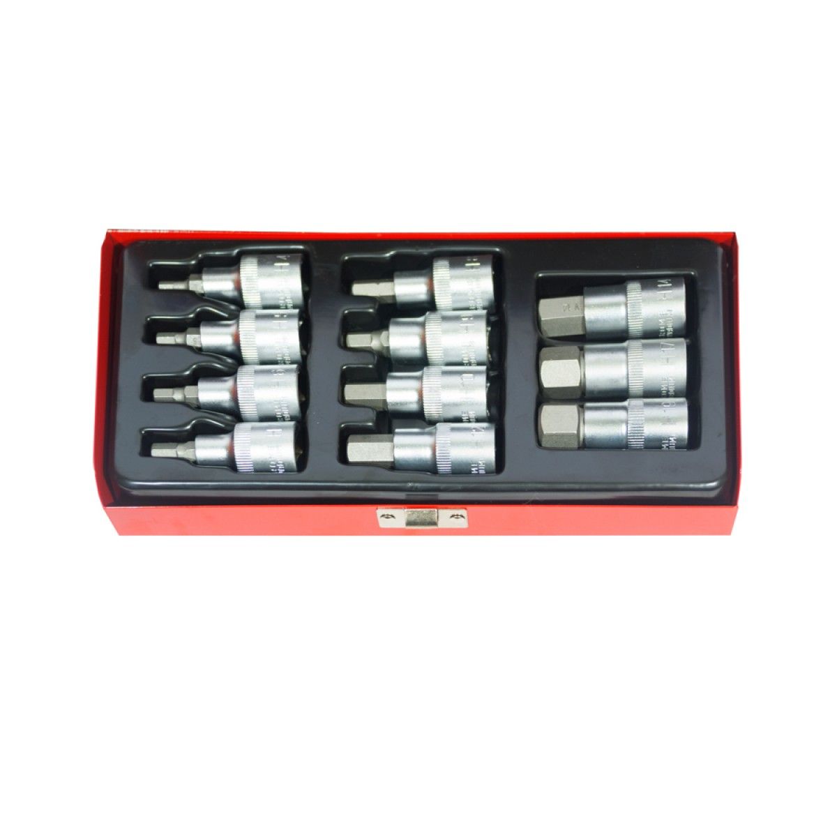 HEXAGONAL SOCKET SET 1/2" 11PCS - 6099 | KROFTOOLS