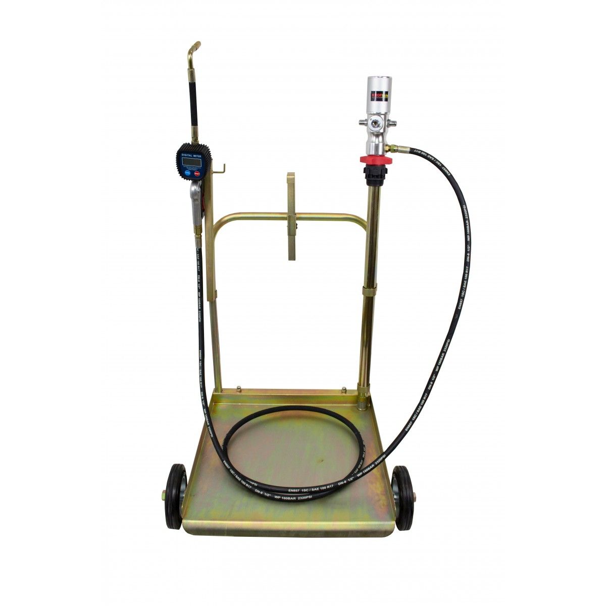 TROLLEY MOUNTED PNEUMATIC OIL DISPENSER KIT 18022 KROFTOOLS